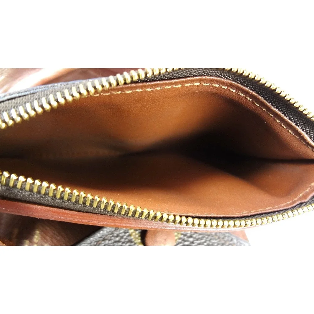 Louis Vuitton Monogram Victorine Armagnac Canvas Bi Fold‎ Wallet Brown Gold - Picture 11 of 13